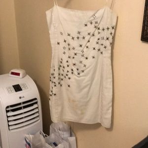White mini French Connection dress